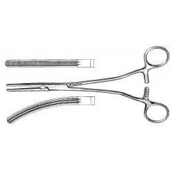 Masterson Hysterectomy Forceps, Straight; Length: 21.5cm (8.25")