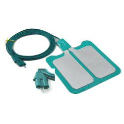Conductive Electrode Pad, Dual Dispersive, Disposable; Box of 25, 