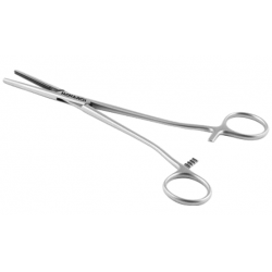 Rogers Hysterectomy Forceps, Straight; Length: 22cm (8.75")